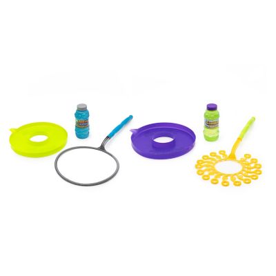 Funrise Gazillion Bubbles Incredibubble Wand Bubble Making Kit, Includes 2 Wands, 2 Trays and 2 Bubble Solution Bottles