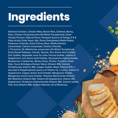 Image showing  All-Natural Adult Chicken and Brown Rice Recipe Dry Dog Food