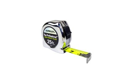 Komelon 25 ft. x 1 in. Chrome Professional Tape Measure