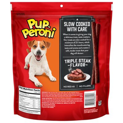 Image showing  Triple Steak Beef Flavor Dog Treats, 22.5 oz.