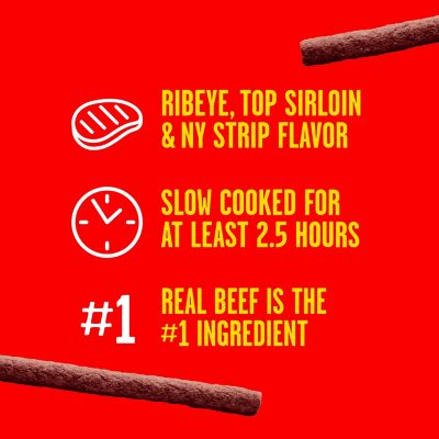 Image showing  Triple Steak Beef Flavor Dog Treats, 22.5 oz.