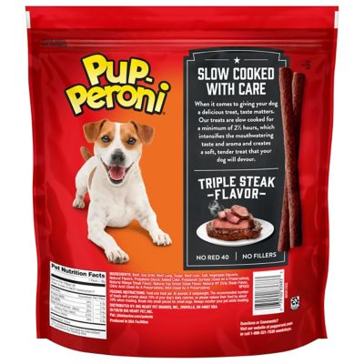 Image showing  Triple Steak Flavor Dog Treats, 35 oz.