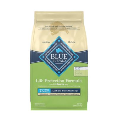 Blue Buffalo Life Protection Small Breed Adult Natural Lamb and Brown Rice Recipe Dry Dog Food