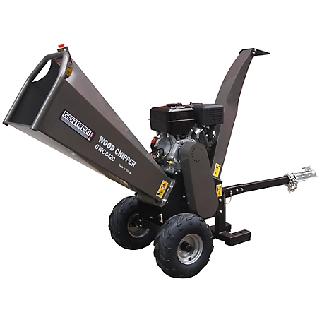 Green-Power America Gas-Powered Commercial Chipper Shredder with 15 HP Engine, 6 in.