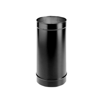 DuraBlack 6 in. Diameter x 48 in. Stovepipe, Single Wall