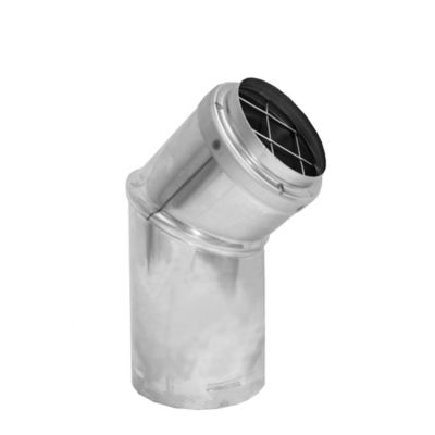 DuraVent PelletVent 3 in. Diameter Round Horizontal Chimney Cap