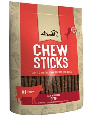 4health Beef Flavor Chew Sticks Dog Treats, 24 oz.
