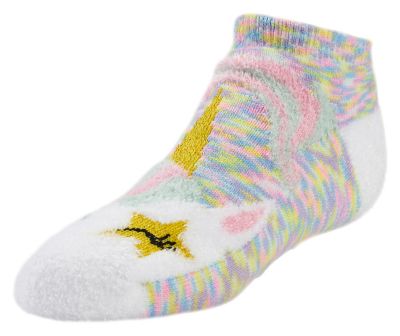 Little Hotties Girls' Unicorn Star Eyed Cozy Socks