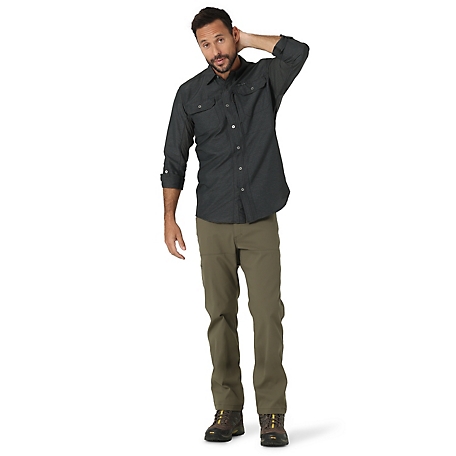 Wrangler Men's Classic Fit Mid-Rise ATG Synthetic Utility Pants