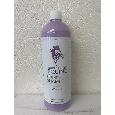 Whole Horse Equine Bright White Livestock Shampoo, 32 oz.