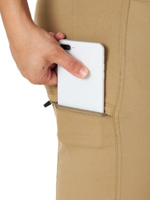 Image showing 6 th Wrangler Women's Slim Fit Mid-Rise ATG Utility Pants, 10LA110EW