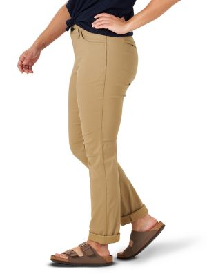 Image showing 3 th Wrangler Women's Slim Fit Mid-Rise ATG Utility Pants, 10LA110EW