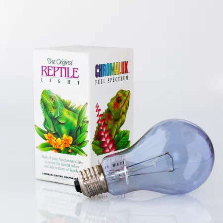 Chromalux Full Spectrum Reptile Daylight Standard 75W Reptile Habitat Heat Lamps & Bulbs