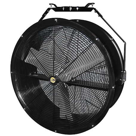 J&D Manufacturing 36 in. DD Poly Chiller Fan with Bracket, 230/460V, 1/2 HP, 3 PH/1 Speed