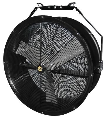 J&D Manufacturing 36 in. DD Poly Chiller Fan with Bracket, 115/230V, 1/2 HP, 1 PH/1 Speed