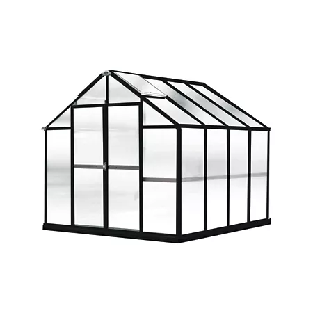 Greenhouse Mount 8 ft x 8 ft Growers Edition Hobby Greenhouses