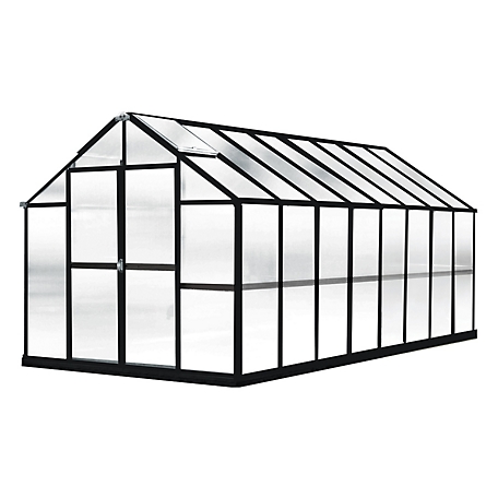 Mont 8 ft. x 16 ft. Growers Edition Greenhouse