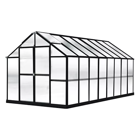 Greenhouse Mount 8 ft x 16 ft Growers Edition Hobby Greenhouses