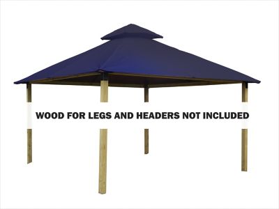 ACACIA 12 ft. SunDura Gazebo, Admiral Navy