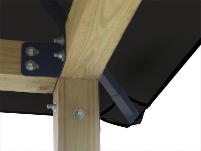 Image showing  14 ft. SunDura Gazebo, Black