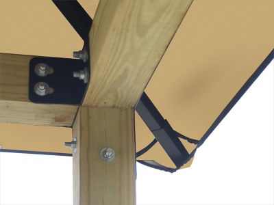 Image showing  14 ft. SunDura Gazebo, Khaki