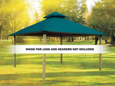 Image showing  12 ft. Outdura Gazebo, Aqua Marine