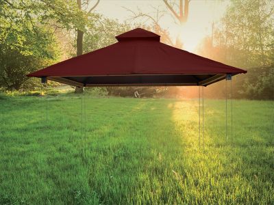 Image showing  12 ft. Outdura Gazebo, Burgundy