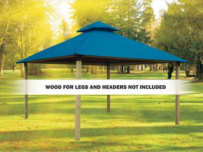 Image showing  12 ft. Outdura Gazebo, Caribbean Blue