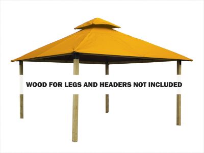 ACACIA 12 ft. Outdura Gazebo, Dandelion