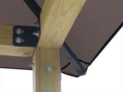 Image showing  12 ft. Outdura Gazebo, Desert Beige