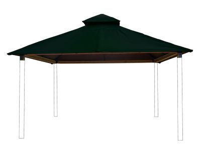 Image showing  12 ft. Outdura Gazebo, Forest Green