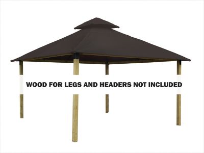 ACACIA 12 ft. Outdura Gazebo, Kona