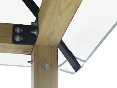 Image showing  12 ft. Outdura Gazebo, Natural White