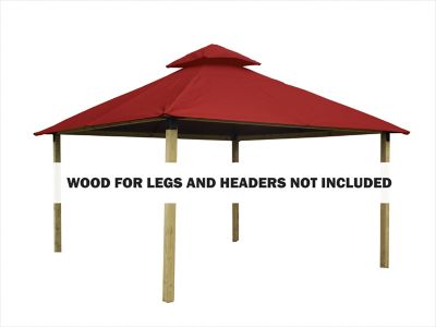 ACACIA 12 ft. Outdura Gazebo, Pottery