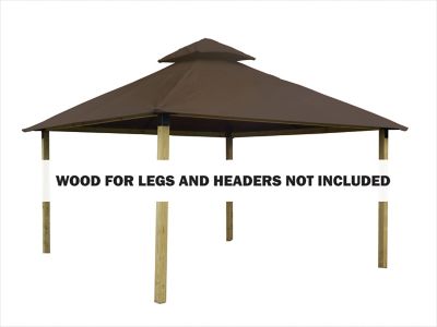 ACACIA 12 ft. Outdura Gazebo, Stone