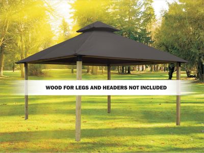 Image showing  12 ft. Outdura Gazebo, Taupe