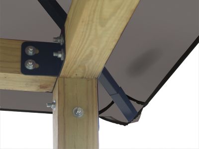 Image showing  12 ft. Outdura Gazebo, Taupe