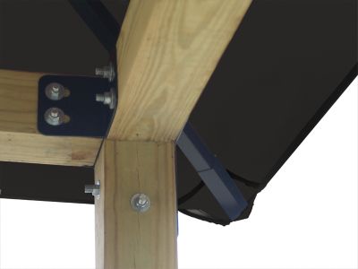 Image showing  14 ft. Outdura Gazebo, Black