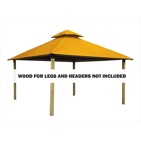 ACACIA 14 ft. Outdura Gazebo, Dandelion