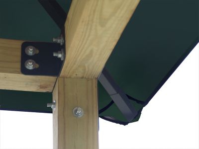 Image showing  14 ft. Outdura Gazebo, Forest Green