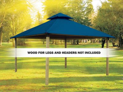 Image showing  14 ft. Outdura Gazebo, Island Blue