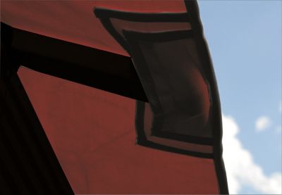 Image showing  12 ft. Replacement Canopy Top, Maroon