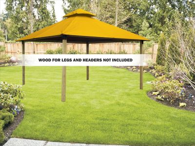 Image showing  12 ft. Replacement Canopy Top, Yellow