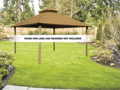 Image showing  14 ft. Replacement Canopy Top, Khaki