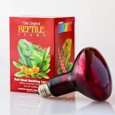 Chromalux Red Heat Infrared Heat Reptile Lamp 100W Reptile Habitat Heat Lamps & Bulbs