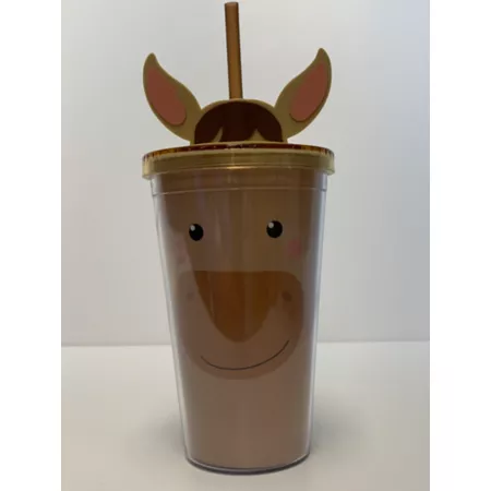 HaynesBesco Group 16 oz Horse-shaped cut-out cup Tumblers