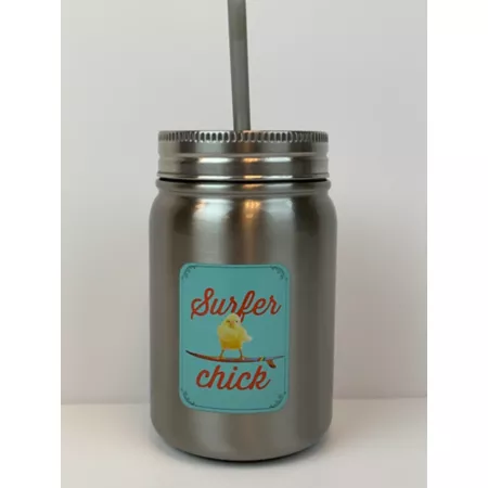HaynesBesco Group 650ml Surfer Chick Stainless Steel Tumbler Tumblers