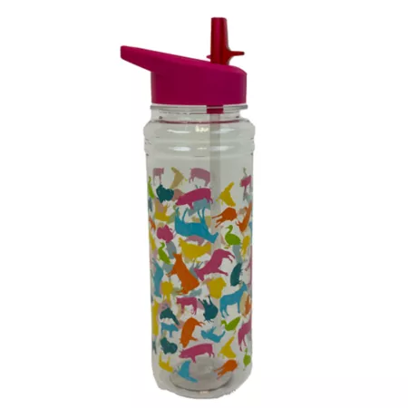 Bella Bug 25 oz Shiny Animal Throwing Bottle with Flip Top Lid Tumblers