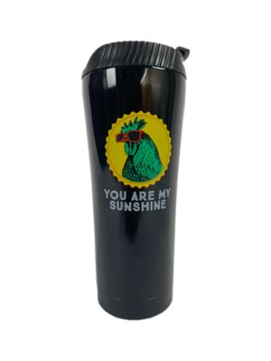 Bella Bug 16 oz. You Are My Sunshine Stainless Steel Tumbler