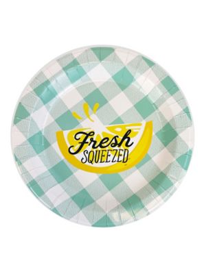 HaynesBesco Group Fresh Squeezed Lemon Dinner Plates, 10.5 in.